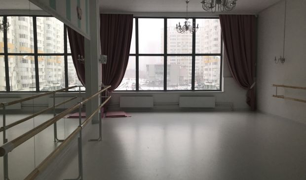 Фотография Бирюзовый зал 50 кв.м. в Школе балета 