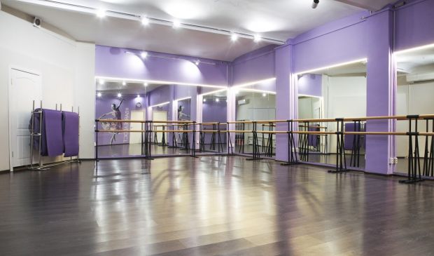 Фотография Танцевальный зал Barre Addict 63 кв.м.