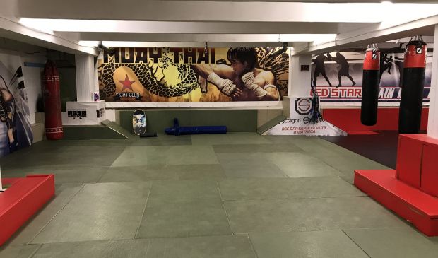 Фотография Зал единоборств с татами и мешками 80м2