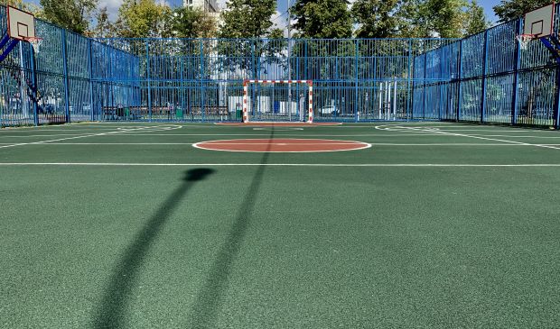 Фотография Футбольно-баскетбольная площадка на Варшавском шоссе