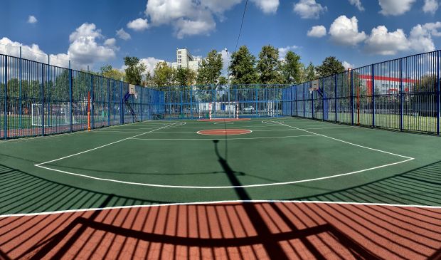 Фотография Футбольно-баскетбольная площадка на Варшавском шоссе