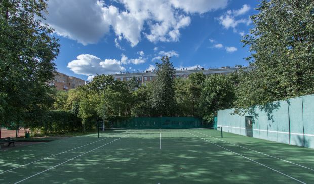 Фотография Открытый травяной теннисный корт ЦРДС Юность