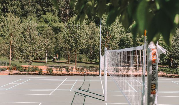 Фотография Открытые площадки для волейбола и бадминтона