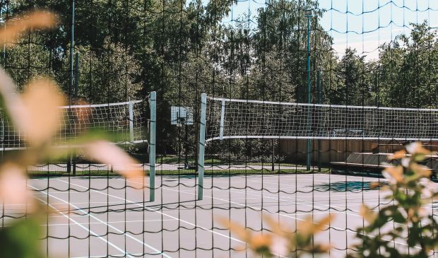 Фотография Открытые площадки для волейбола и бадминтона