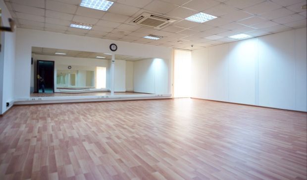 Фотография Зал для фитнеса и танцев 50 кв.м. в клубе единоборств и фитнеса 