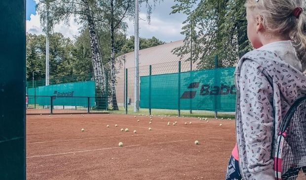 Фотография Групповые занятия по теннису для детей