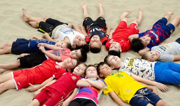 Фотография Пляжный футбол для детей «Основной состав»