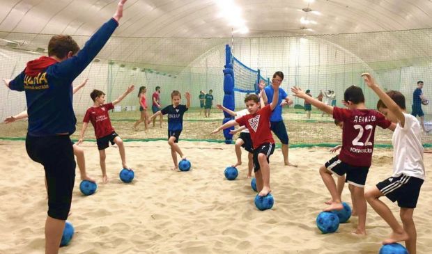Фотография Пляжный футбол для детей «Основной состав»