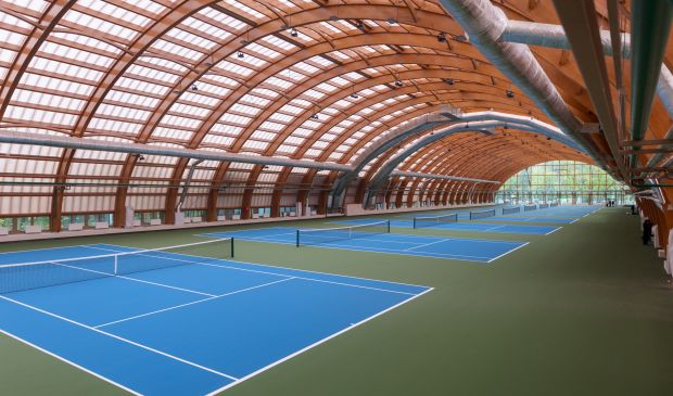 Фотография Групповые занятия по теннису с тренером для взрослых