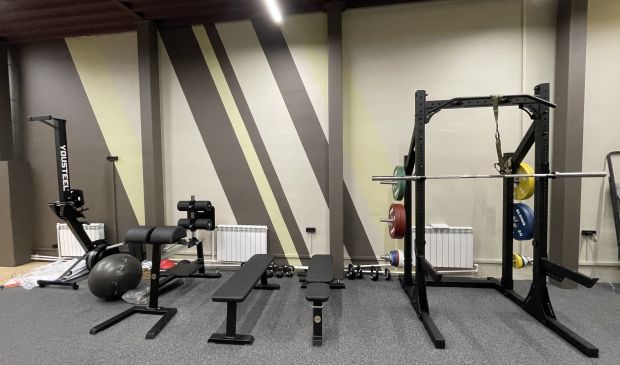 Фотография Зона для баскетбола 24 кв. м. и тренажерный зал в Хоккейном центре DOUBLE A