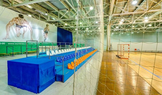 Фотография Зал для баскетбола и мини-футбола 42х22 №1 Крокус Мякинино