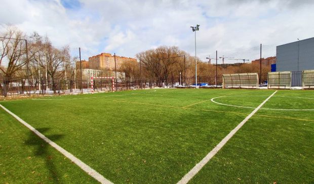 Фотография Открытое футбольное поле 