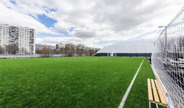 Фотография Открытое футбольное поле 62х37 