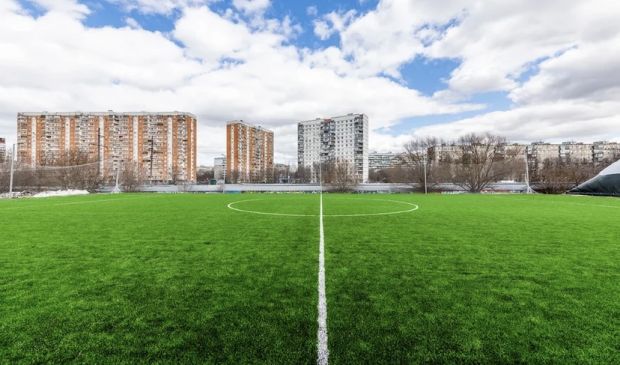 Фотография Открытое футбольное поле 62х37 