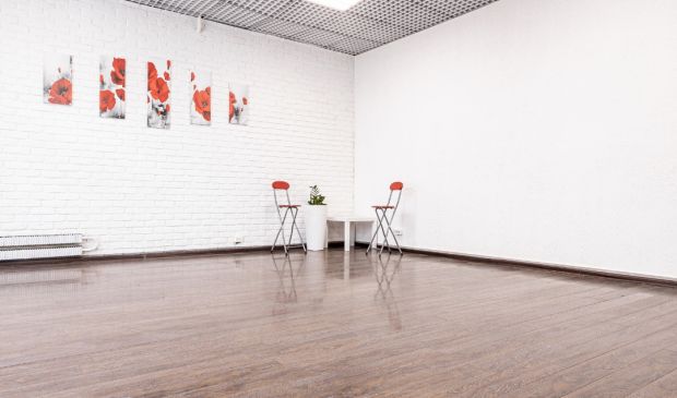 Фотография Белый зал для танцев Альфа-пластик