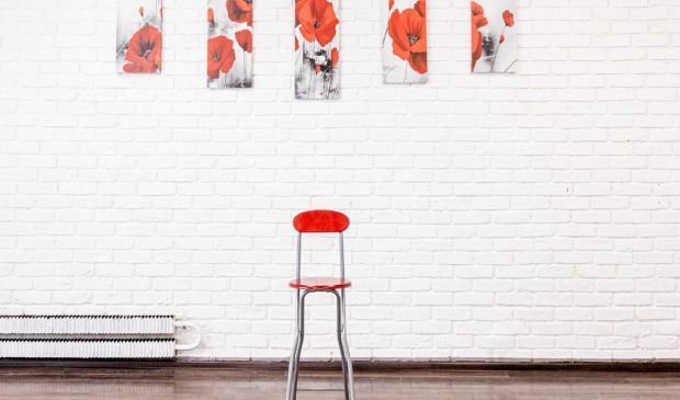 Фотография Белый зал для танцев Альфа-пластик