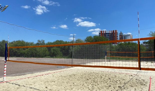 Фотография Открытые площадки для пляжного волейбола и тенниса 