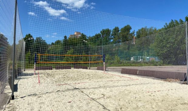 Фотография Открытые площадки для пляжного волейбола и тенниса 