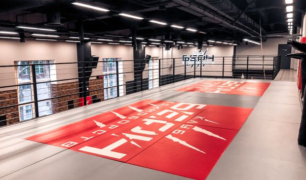 Фотография Борцовская зона в клубе единоборств «Берн»