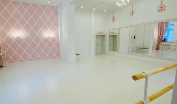 Фотография Розовый зал на Войковской в школе балета 