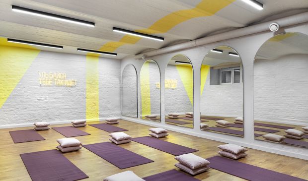 Фотография Зал для йоги 30 кв.м. P17Place