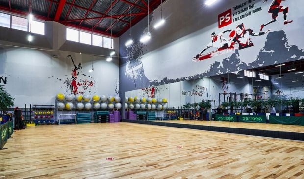 Фотография Зал групповых занятий в Фитнес клубе 