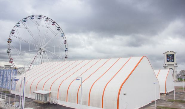 Фотография Футбольный манеж 52х25 