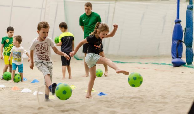 Фотография Пляжный футбол для детей «Основной состав»