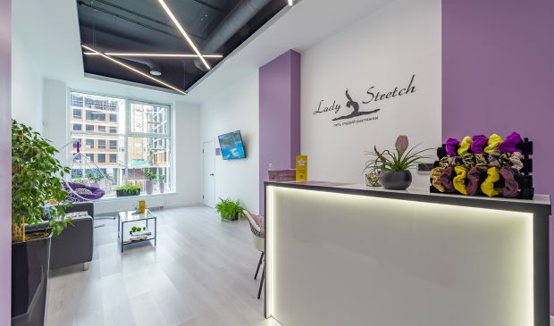 Фотография Средний зал 52,5 кв.м. в студии растяжки 