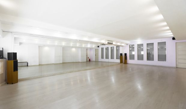 Фотография Зал № 2, 65 кв.м, для танцев, йоги, фитнеса, тренингов