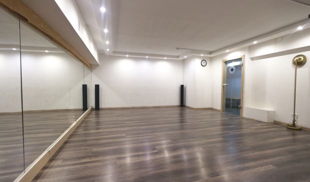 Фотография Зал № А1 , 49 кв.м, для танцев, йоги, фитнеса, хореографии, тренингов.