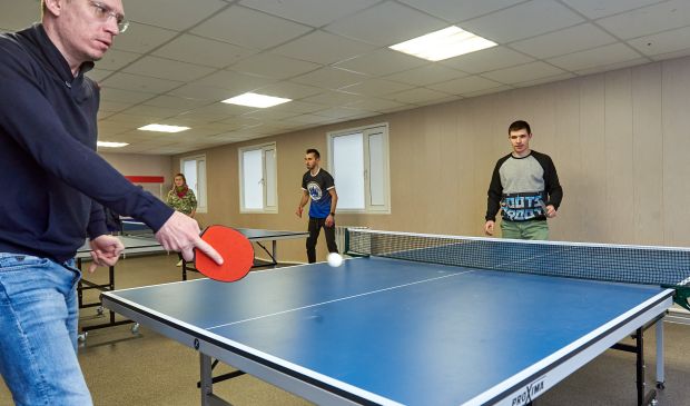 Фотография Зал настольного тенниса в спорткомплексе МАЯК