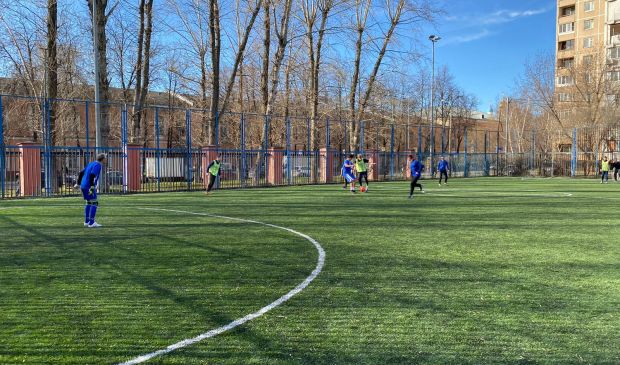 Братеевский парк футбольное поле