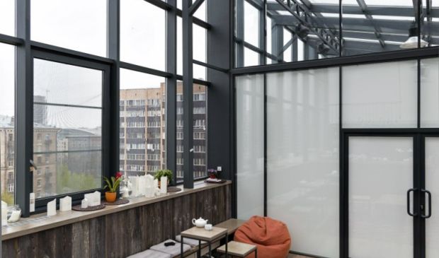 Фотография Зал 30 кв.м. студии йоги и фитнеса 