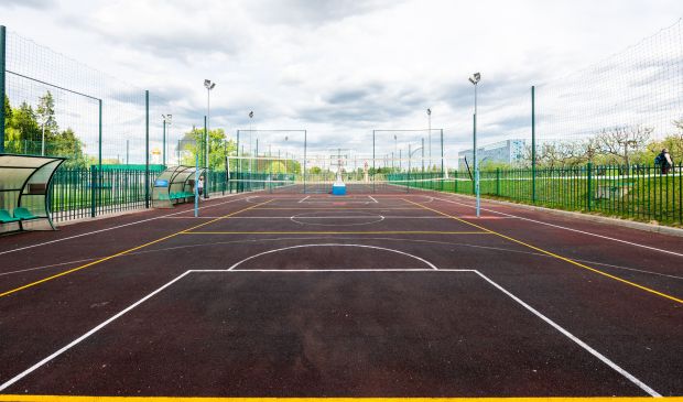 Фотография Волейбольно-баскетбольная площадка на ВДНХ