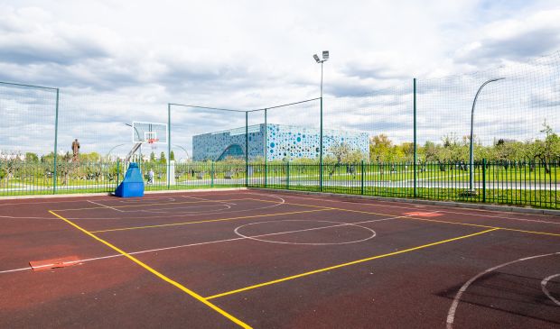 Фотография Баскетбольная площадка на ВДНХ