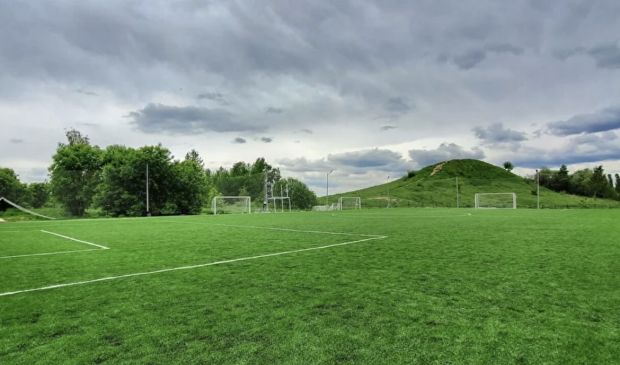 Фотография Футбольный манеж 92х54 