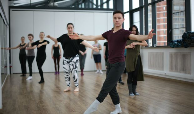 Фотография Зал 78 кв.м. студии йоги и фитнеса 