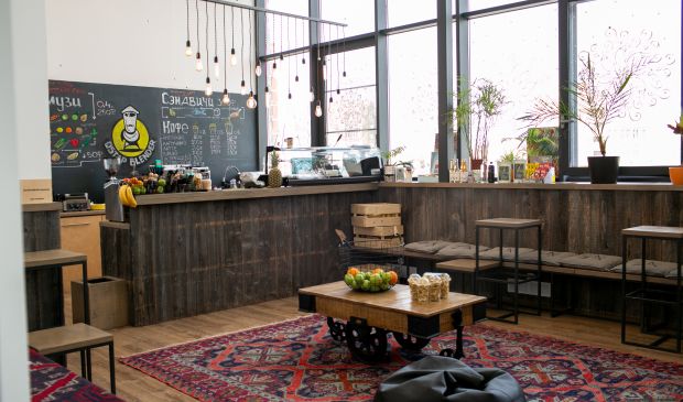 Фотография Зал 78 кв.м. студии йоги и фитнеса 