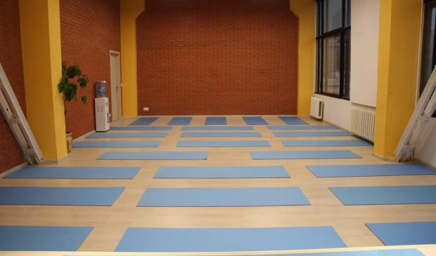 Фотография Желтый зал 75 кв.м. в лофте Slam Space