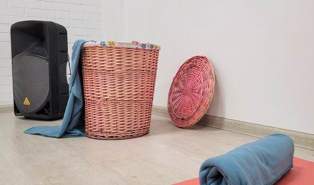 Фотография Белый зал 36 кв.м. в лофте Slam Space