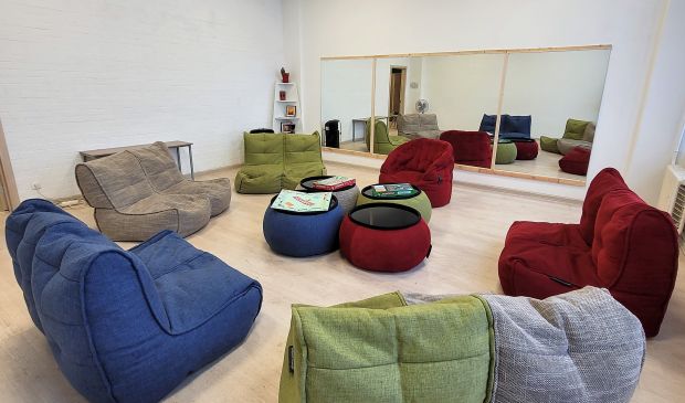 Фотография Белый зал 36 кв.м. в лофте Slam Space