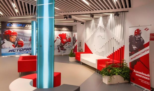 Фотография Большие ледовые арены в хоккейном комплексе 