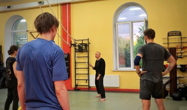 Фотография Цигун в школе 