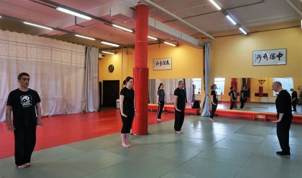 Фотография Цигун в школе 