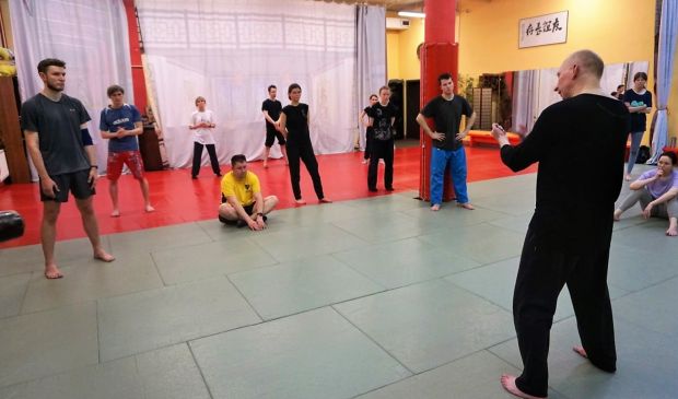 Фотография Цигун в школе 