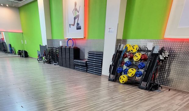 Фотография Зал групповых программ (зеленый) в Фитнес клубе 