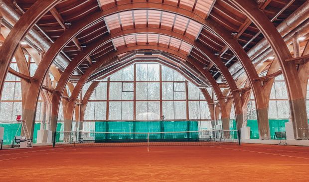 Фотография Крытые теннисные корты грунт ТЦС «Спартак»
