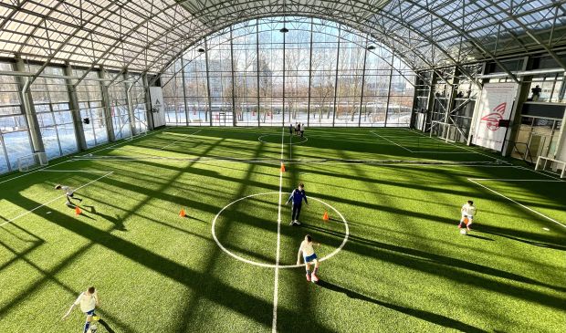 Фотография Футбольный манеж 40х20 