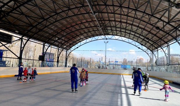 Фотография Арена для роликовых видов спорта на стадионе 